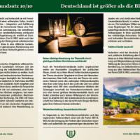 Deutsche Ostgebiete Faltblatt