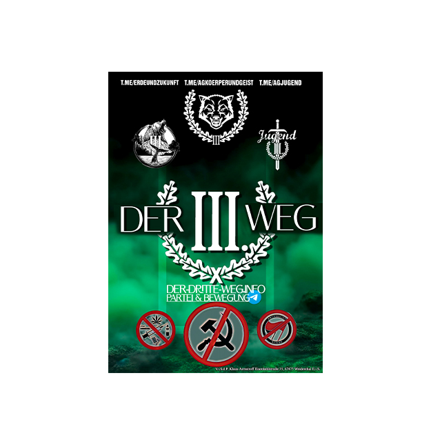 Partei und Bewegung - Plakat DIN A3